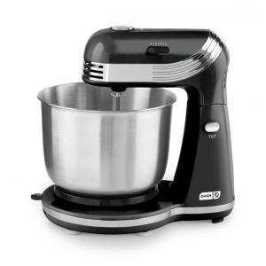 Batedeira Planetária Dash Everyday Preta 6 Velocidades 2,84L 250W Compacta Bowl Inox Acessórios Laváveis