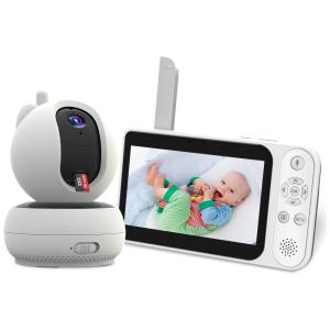 Babá Eletrônica VIZOLINK com Câmera, Áudio, 6x Zoom, Visão Noturna e Detecção de Som