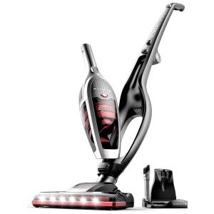 Aspirador de Pó sem Fio 2 em 1 2200mAh, Bateria Li ion, ROOMIE TEC SL587A, Cinza