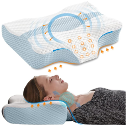 Axelrod Travesseiro Ortopédico para Cervical com Memória Ergonômica 53 x , 1 UN