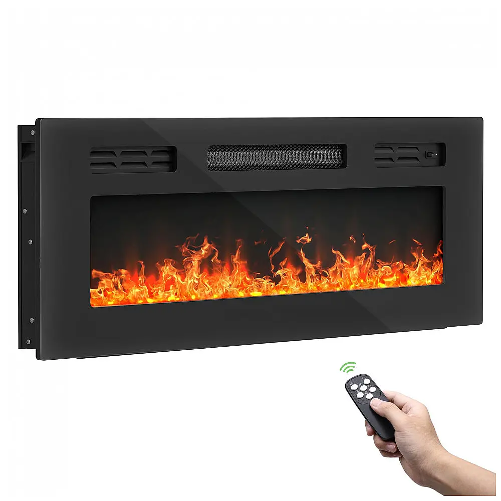 Lareira Elétrica YITAHOME MAYIHMv380 91 cm Efeito Chama 3 Cores Controle Remoto