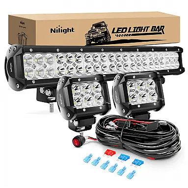 Kit Barra LED e Farol