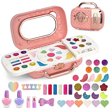 Kit de Maquiagem Infantil Lavável