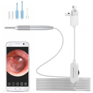 Otoscópio, Digital, Com Camera, Profissional, DEPSTECH, Prateado