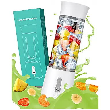 Liquidificador Pessoal Portátil 500mL Recarregável