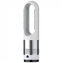 Ventilador sem Pás AAGAZA com 8 Velocidades e Tela Digital, Branco