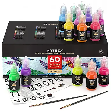 Kit de Tinta Acrílica 3D