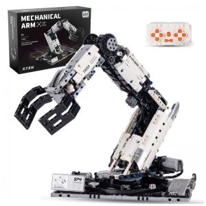 Kit STEM Braço Robótico Técnico UNCLE BRICK com 784 Peças e Controle Remoto para Crianças a Partir de 8 Anos