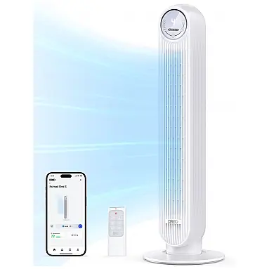 Ventilador de Torre Oscilante e