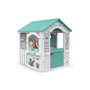 Casa de Veterinário Chicos - Kit de Brincar ao Ar Livre e em Casa para Crianças, Estimulando a Imaginação e a Diversão - Tamanho Infantil