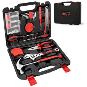 Kit de Ferramentas com Maleta de Transporte, 179 Peças, PTSTEL, Azul