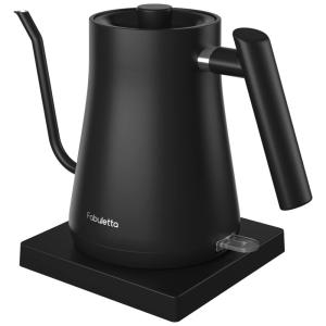 Chaleira Elétrica 1L com Fervura Ultrarrápida e Desligamento Automático, 110V 1500W, Fabuletta, Azul Teal