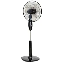 Ventilador de Coluna com 3 Velocidades, 110V 55W, Preto