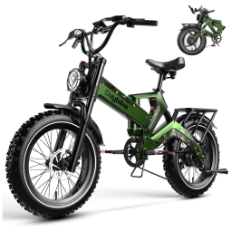 Bicicleta elétrica para adultos. Motor de pico de 2000W com 48V por 25AH Bateria removível. Velocidade máxima de 35