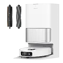 Robô Aspirador e Esfregão DREAME L40s Ultra AE 19.000Pa Base Auto Esvaziamento Lavagem Agua Quente Branco