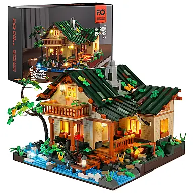 Kit de Construção Lakeside Lodge
