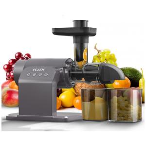 Centrífuga de Frutas com Motor Silencioso e 2 Velocidades 200W, 110v, FEZEN SJ802, Cinza