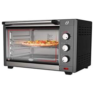 Forno Elétrico de Bancada 4 Definições, Aço Inoxidável, 1600W, 220v, OSTER TSSTTV7030 053, Preto
