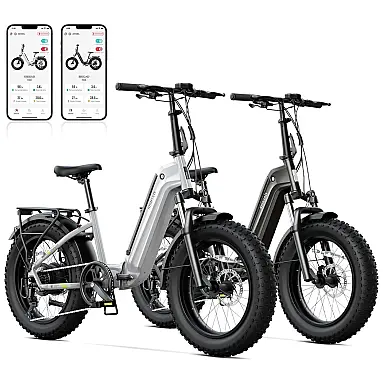 Kit 2 Bicicletas Elétricas Dobráveis