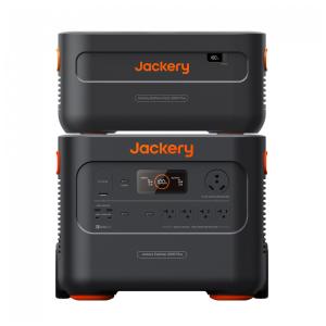 Kit de Energia Portátil Explorer 4000 com Gerador Solar Portátil E2000 Plus e Bateria Extra LiFePO4 de 4085 Wh, 110V 3000W, Jackery