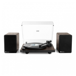 Vitrola Toca Discos Premiere T1 com Pré Amplificador Integrado com Saídas RCA e Bluetooth, 1, 110v, VICTROLA VTTS 1 ESP, Marrom