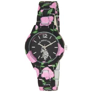 Relógio Feminino Analógico An de Qartzo Model C40103, U.S. POLO ASSN. Sport, Preto