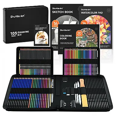 Kit Lápis de Cor Profissional