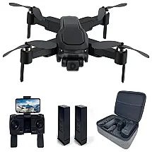 Jiying Drone para Adultos com Câmera 4k UHD 5G WiFi Retorno Automático 50 Min de Voo, Preto