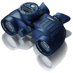 Binóculos Marinho 7x50 para Adultos à Prova dágua e Bússola, Steiner, Preto