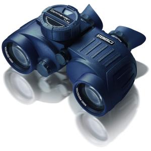 Binóculos Marinho 7x50 para Adultos à Prova dágua e Bússola, Steiner, Preto