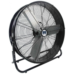 Ventilador de Alta Velocidade de 61cm, 3 Velocidades, 110v, BIG AIR, Preto