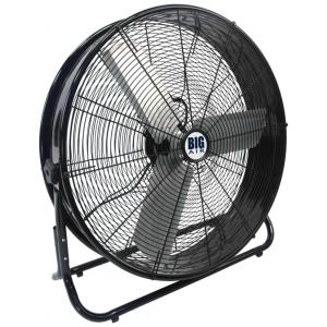Ventilador de Alta Velocidade de 61cm, 3 Velocidades, 110v, BIG AIR, Preto