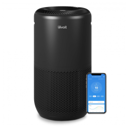 Purificador de Ar LEVOIT Core 400SP para Ambientes Grandes de até 183 m² em 1 Hora - Monitor de Qualidade do Ar, Modo de Sono HEPA