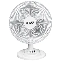 BEYOND BREEZE Ventilador de Mesa 3 Velocidades, Silencioso, 110V, Branco