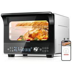 Forno de Convecção Digital Inteligente 20 em 1, 32,1L com Grelha Infravermelha, Zonas de Calor Surround Triplas Ajustáveis, 1800W, NuWave