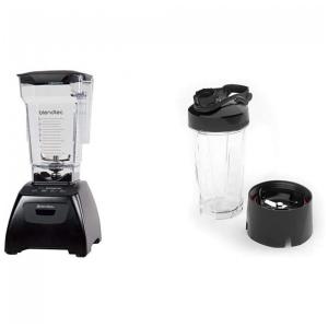 Liquidificador 1560W Classic Fit Jarra FourSide 2,21L GO Cup, BLENDTEC, Branco