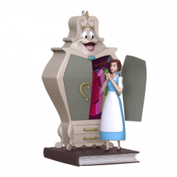 Ornamento Hallmark Keepsake Natal 2025 Disney Beauty and The Beast Belle com o Guarda-Roupa, Decoração Fina para Fãs Disney