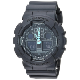 Relógio Masculino Relógio G Shock, CASIO GA 100C 8ACR, Azul
