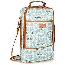 Bolsa Térmica Para Transporte de Vinhos até 2 Garrafas, Branca, TIRRINIA, Branco