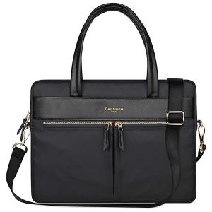 Bolsa Pasta Impermeável RFID bloqueio Nylon Ultrafino para 14 e 15 pol MacBook Ultrabook, Preto