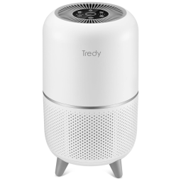 Purificador de Ar com Filtro HEPA com Painel de Controle Digital, Área 19 m2, TREDY TD 1500, Branco