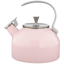 Chaleira de Chá 2.5L com Apito, Aço Inoxidável, KATE SPADE NEW YORK 880192, Rosa