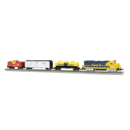 Conjunto de Trem Trenzinho Elétrico Escala 1160, BACHMANN TRAINS 24013, Amarelo