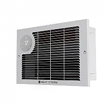 Aquecedor de Parede Inteligente Heat Storm HS-1500-WALL-R Branco 1500W Wi-Fi Touch Screen Trava Infantil 120V