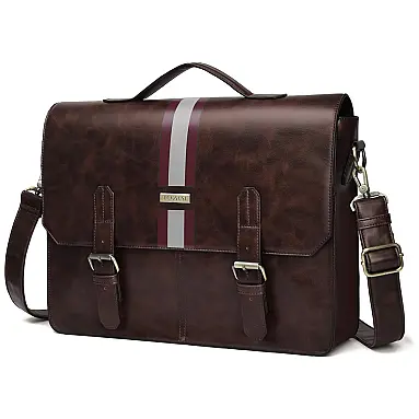 Bolsa Pasta Couro de Ombro
