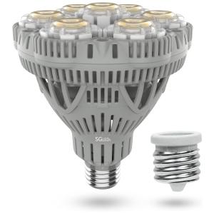 SGLEDS Lâmpada LED 350W 5500 Lumens 5000K Branca com Base E26, 1 Unidade