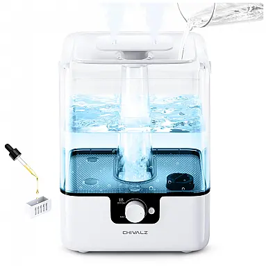 Umidificador 6L com Luz Noturna,