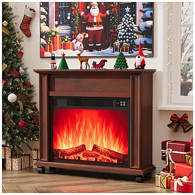 Lareira Elétrica HDDDZSW 78x70cm 1400W