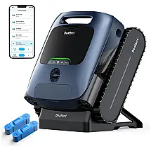 AquaSense Pro Cordless Pool Cleaner Robot com Kit de Agente Clarificante 2 peças - Clarifica a Água. Limpeza completa 5