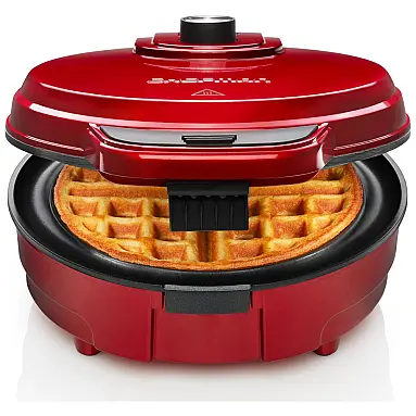 Máquina de Waffle Anti Overflow,